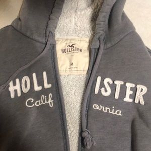 Hollister zip up hoodie